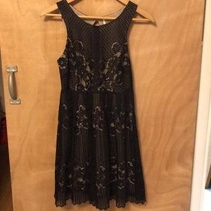 Free People black lace dress